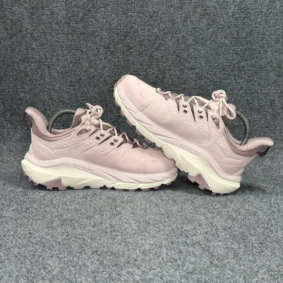 Hoka Kaha 2 GTX Hiking Shoe Womens 8.5 Cosmic Pearl Athletic Gore-Tex Waterproof - Picture 9 of 14